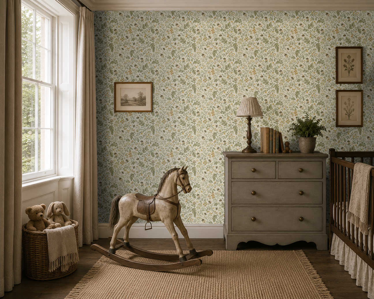Choosing the Perfect Wallpaper for a Nursery: Creating a Room They'll Grow Up Loving