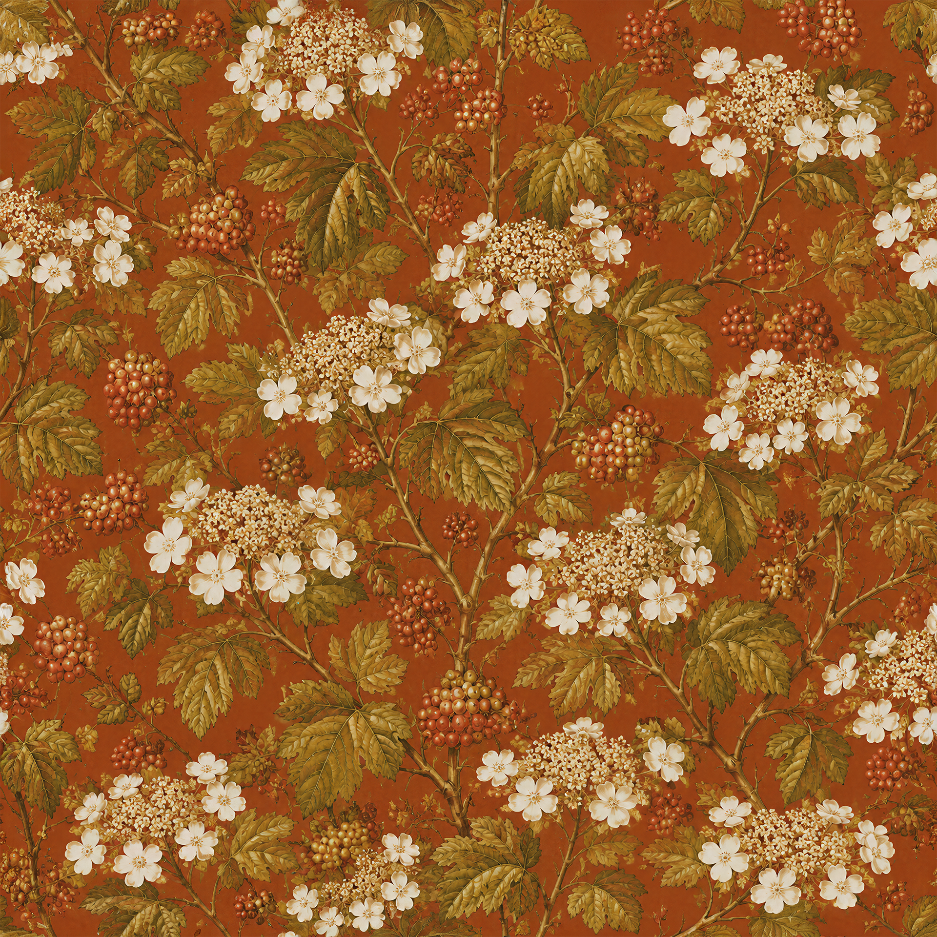 Guelder Rose in Umber